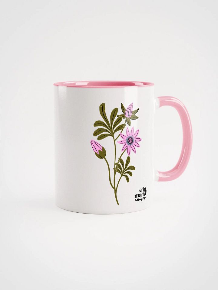 Passion Blooms - Mug with Color Inside product image (1)