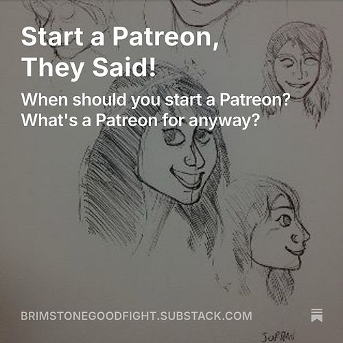 Today’s Fighting The Good Fight strives to uncover when to start a Patreon and how to approach it. Shout out to our new Gobli...