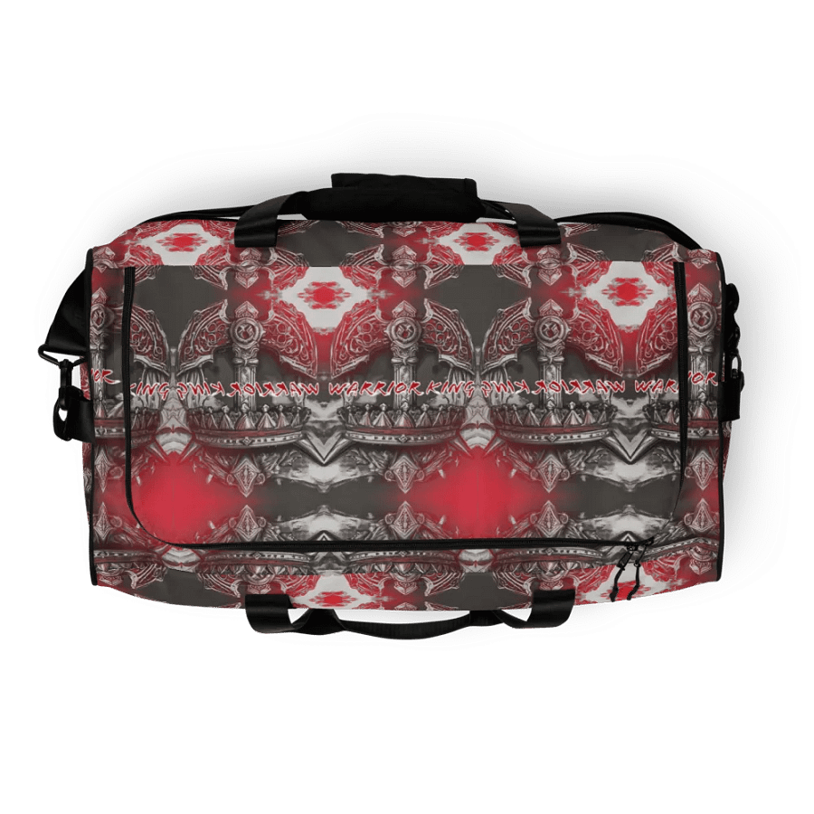 Warrior King All-Over Print Duffle Bag product image (6)