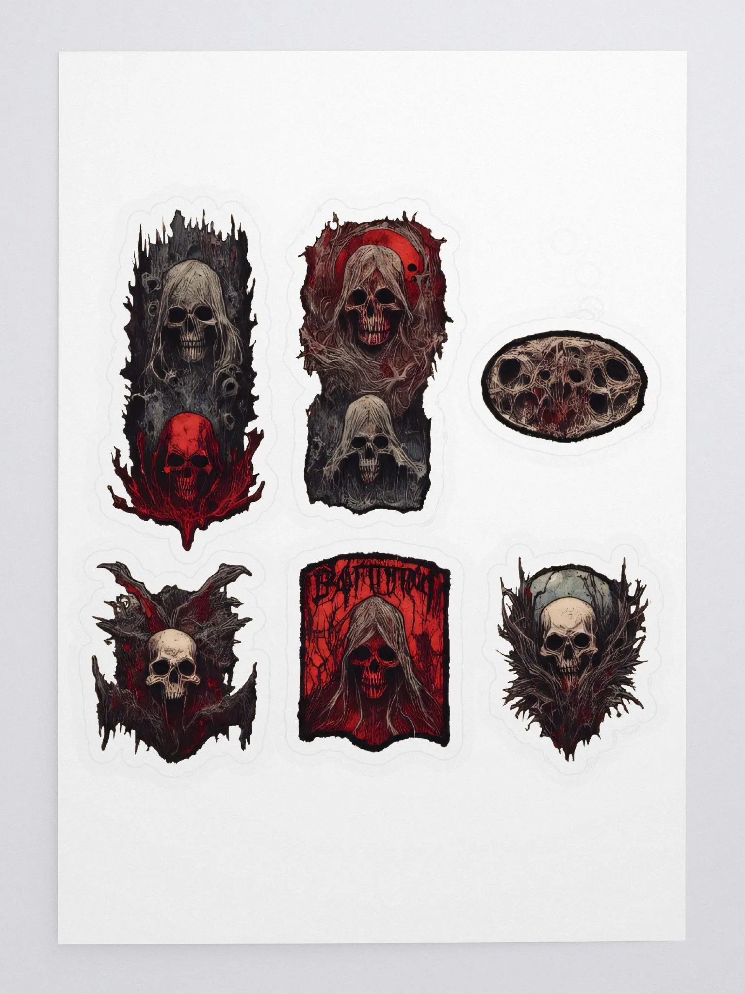 Death Metal Sticker Set product image (3)