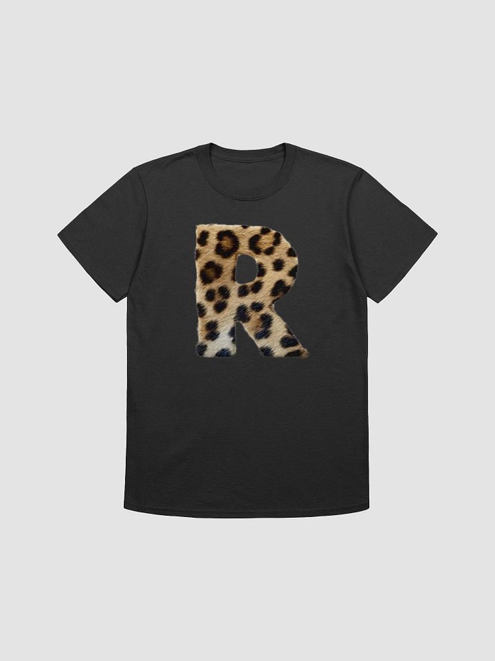 R lettre Leopard Unisex T-Shirt product image (1)