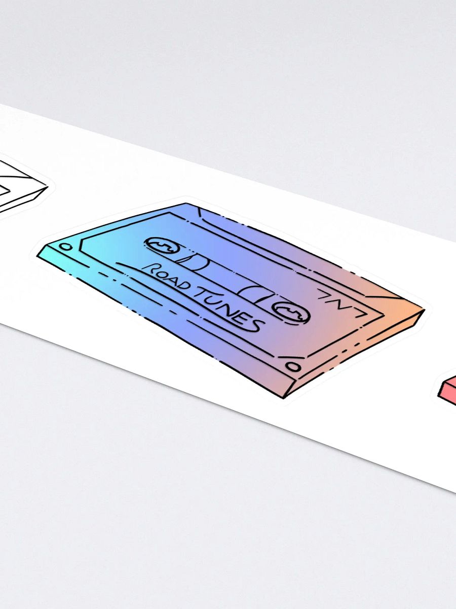 Road Tunes Cassette (All Designs) - Kiss Cut Sticker Sheet product image (4)