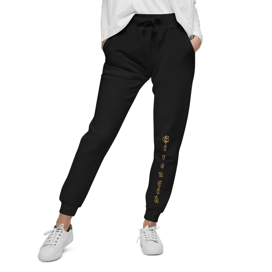 Divine Strength Fleece Unisex Joggers product image (12)