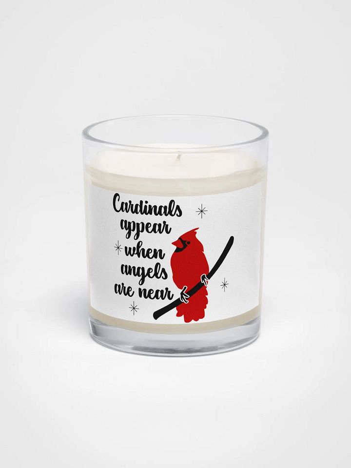 Cardinals appear when angels are near Candle product image (1)