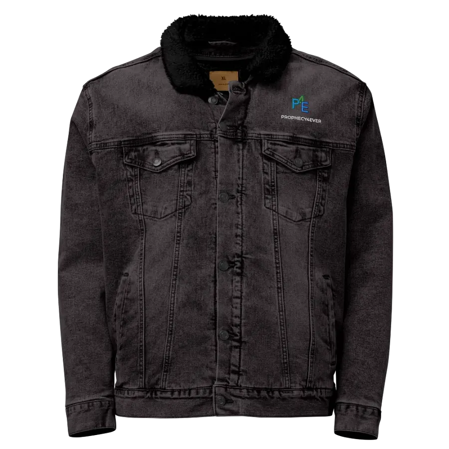 P4E Unisex Sherpa Denim Jacket product image (1)