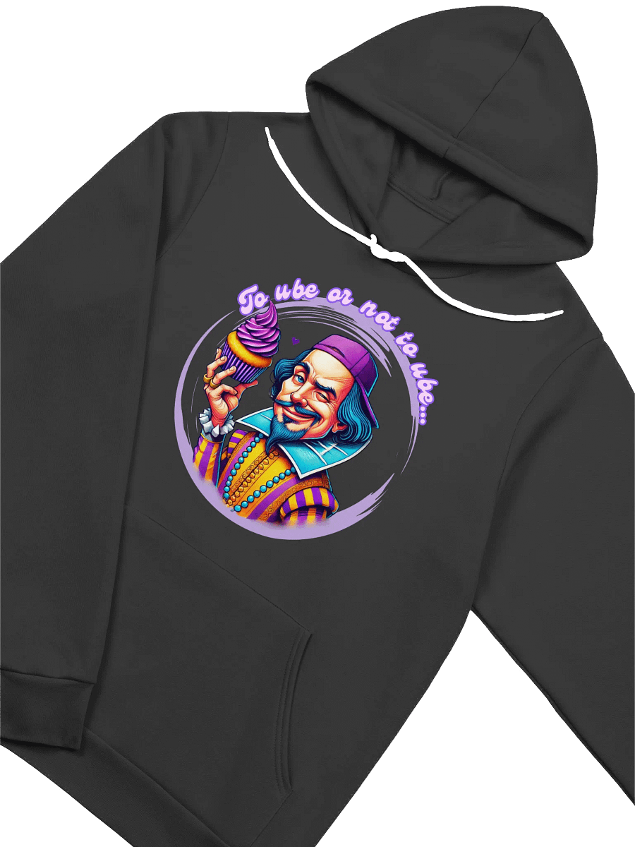 To Ube Or Not... Black Hoodie product image (1)