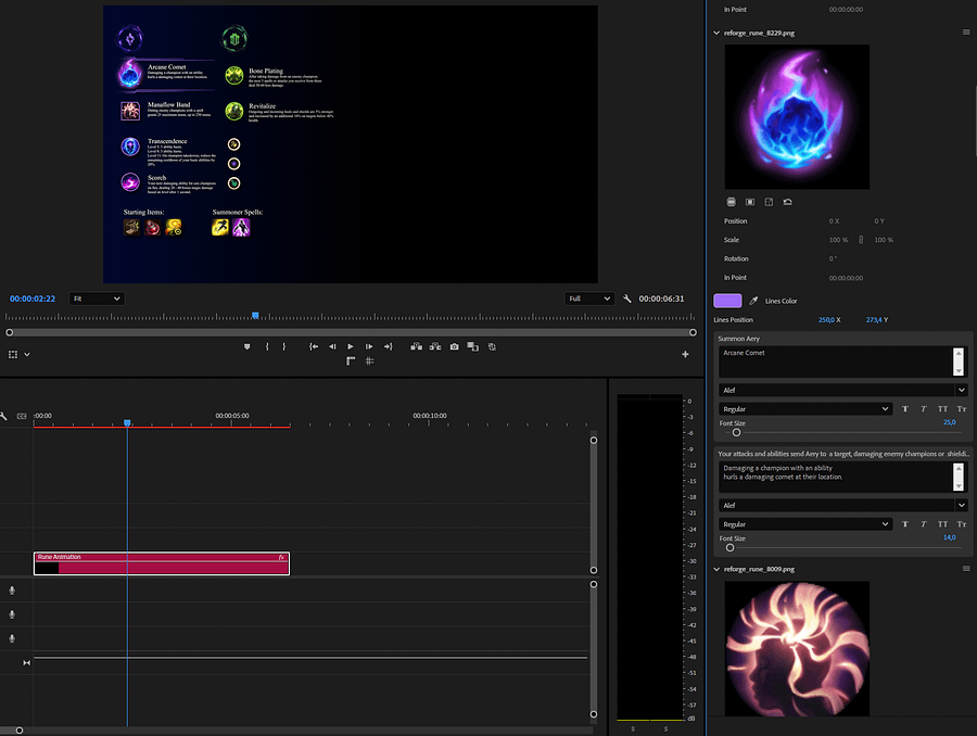 Rune Animation .mogrt product image (2)