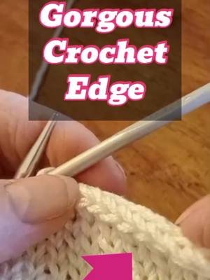 Crochet Finishing Edge. Gorgous. 🤩