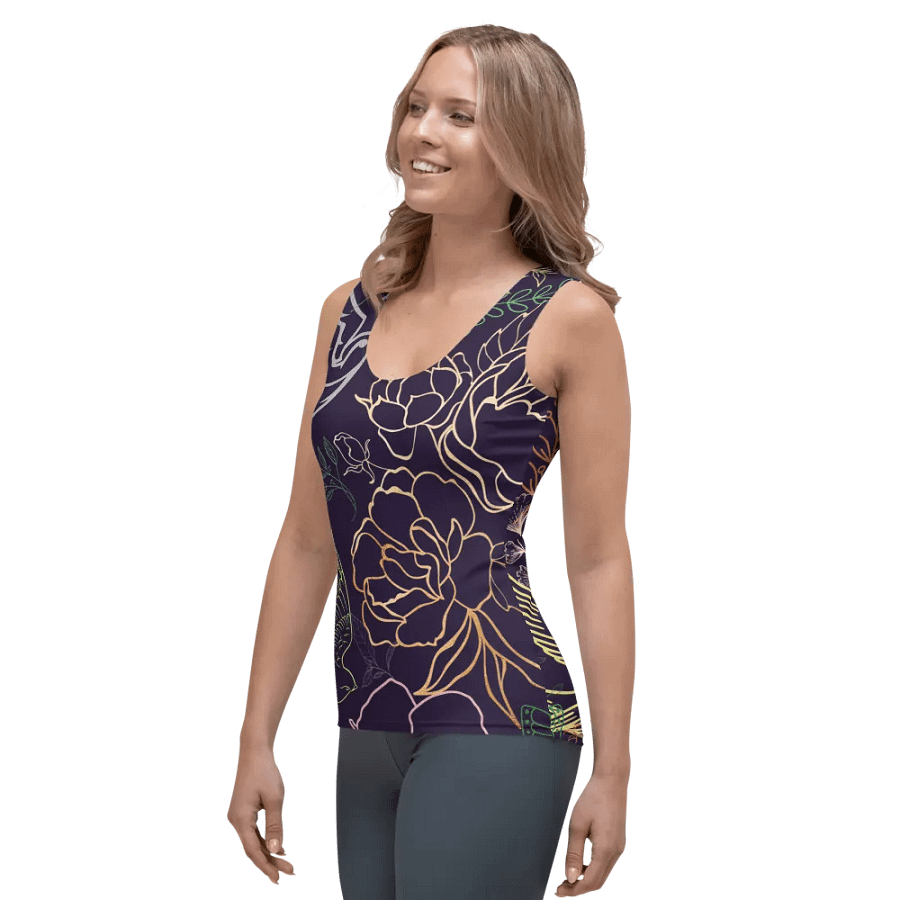 Botanical Sanctuary Tank Top product image (7)