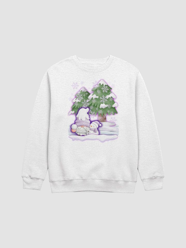 Whimsical Winter Gnome Premium Crewneck Sweatshirt product image (1)