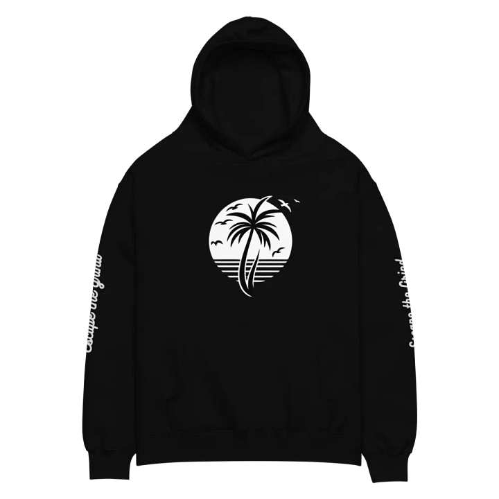 AS Colour Unisex Premium Oversized Hoodie | AI Design travel escape the grind product image (2)