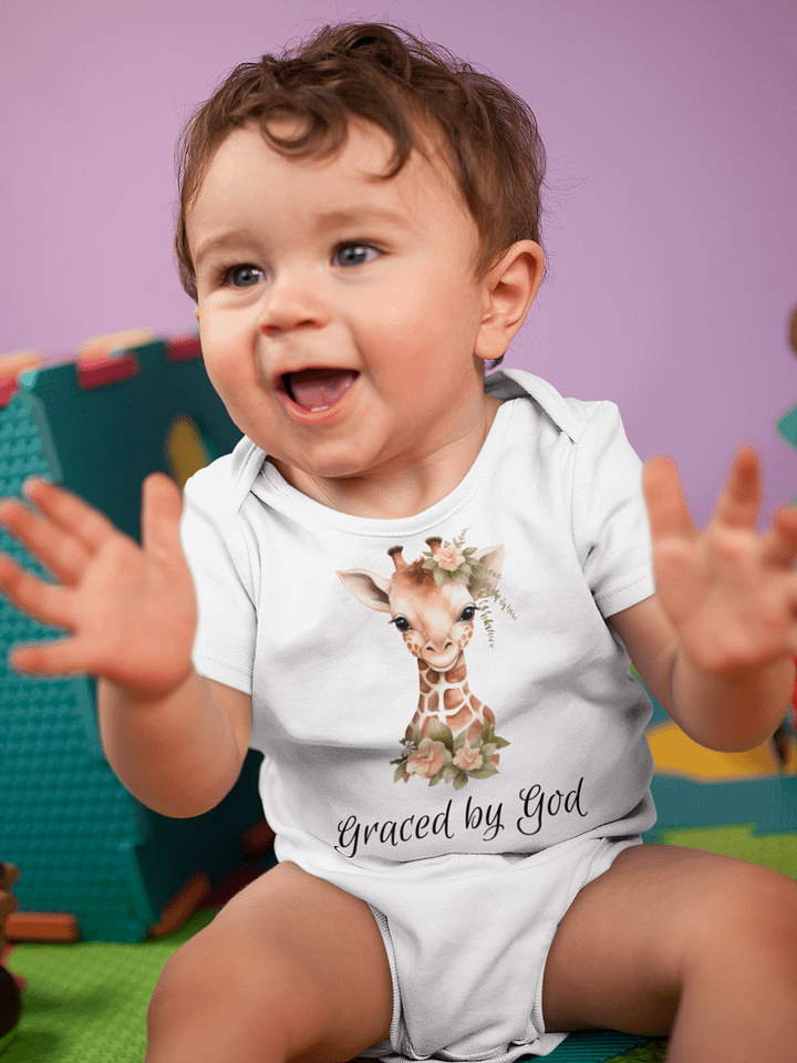 Boho Giraffe - Graced by God product image (1)