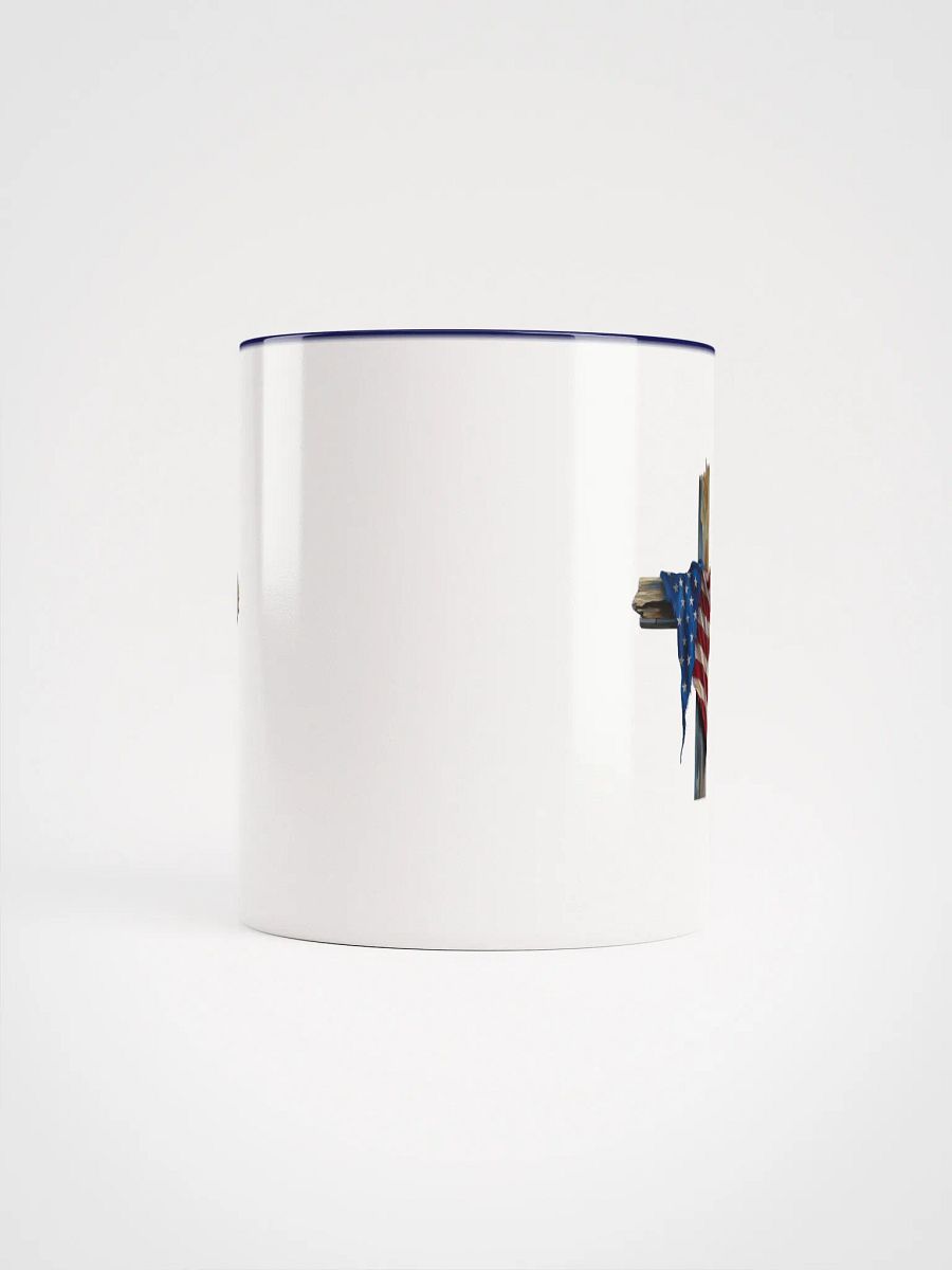 American Flag Cross Coffee Mug – Patriotic Faith Drinkware product image (45)