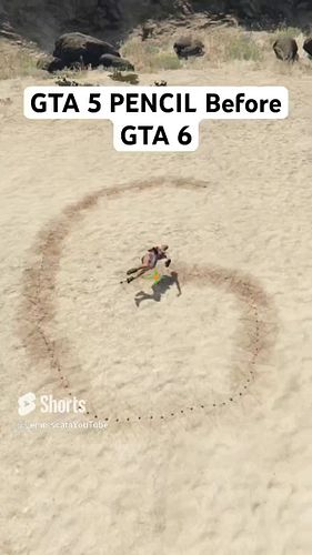 We Got GTA 5 Pencil Before GTA 6

#beforegta6 #memes