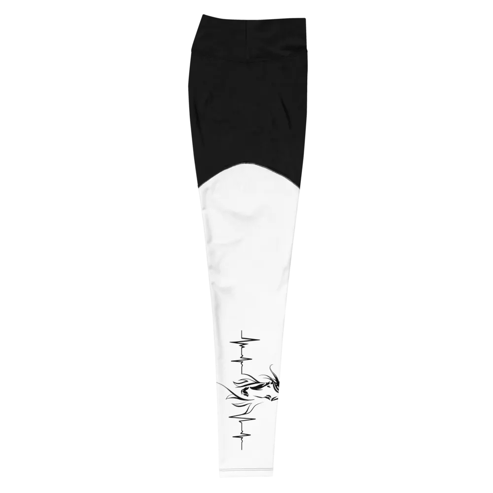 Horse Heartbeat Sports Leggings product image (12)