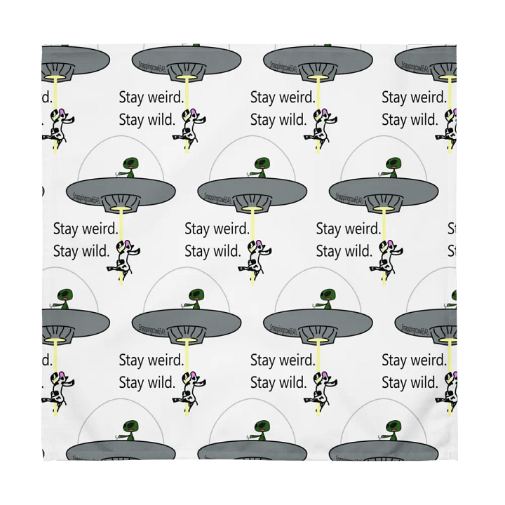 Stay Weird. Stay Wild. Napkins. product image (1)