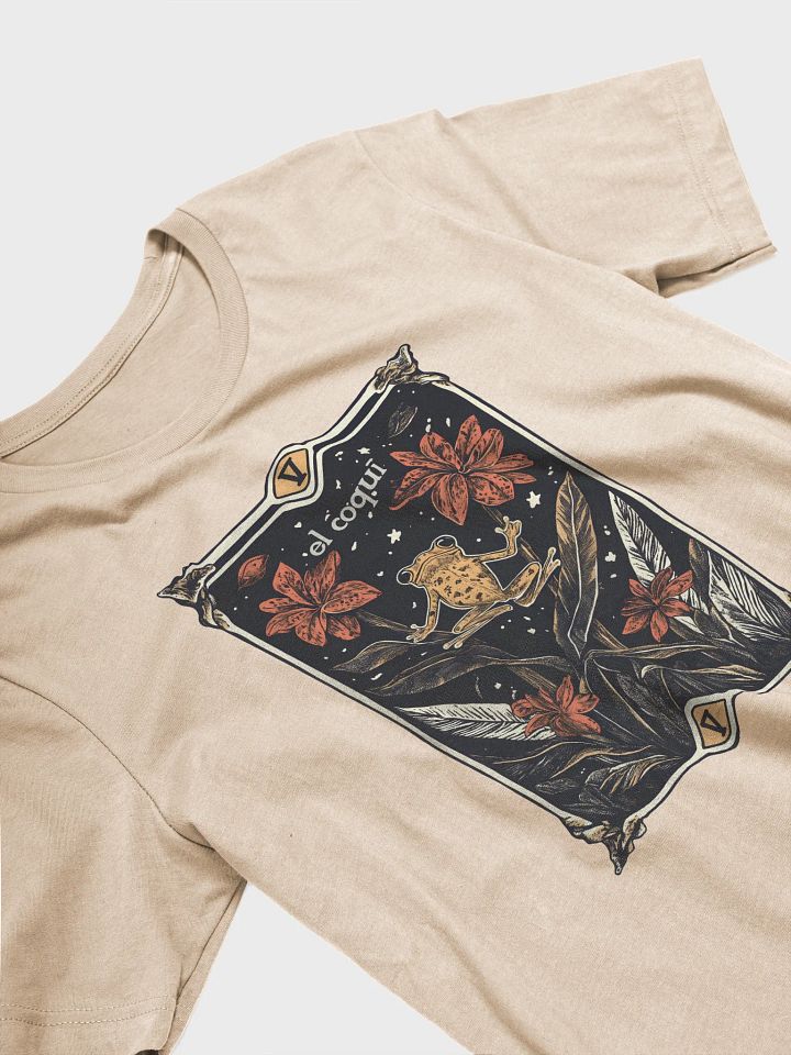 El Coquí Carta Tarot Camiseta Unisex product image (2)