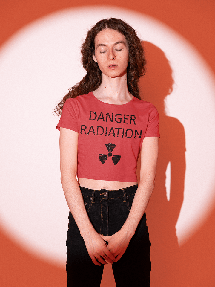 (2 sided) Co-60 Fan Club crop tee product image (1)