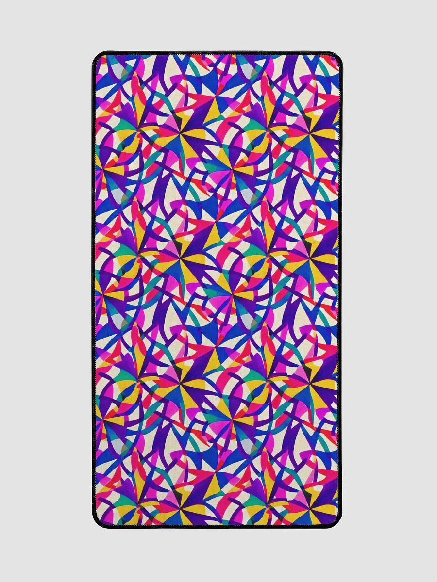 Rainbow Shapes Desk Mat product image (2)
