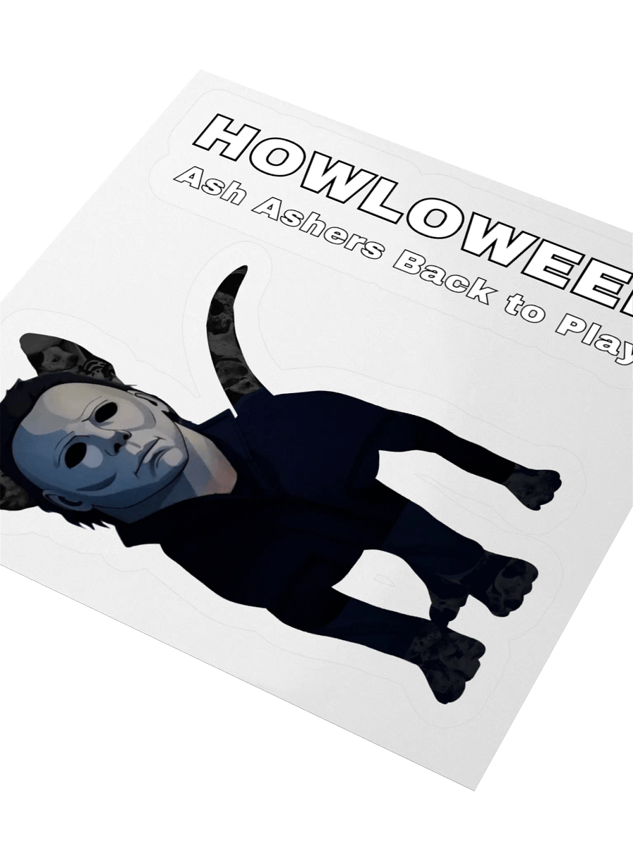 Howloween Kiss Cut Sticker Set (Clear Edge) product image (7)