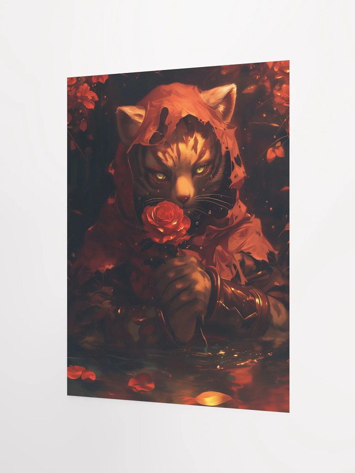 Mystical Feline Romance Poster product image (3)