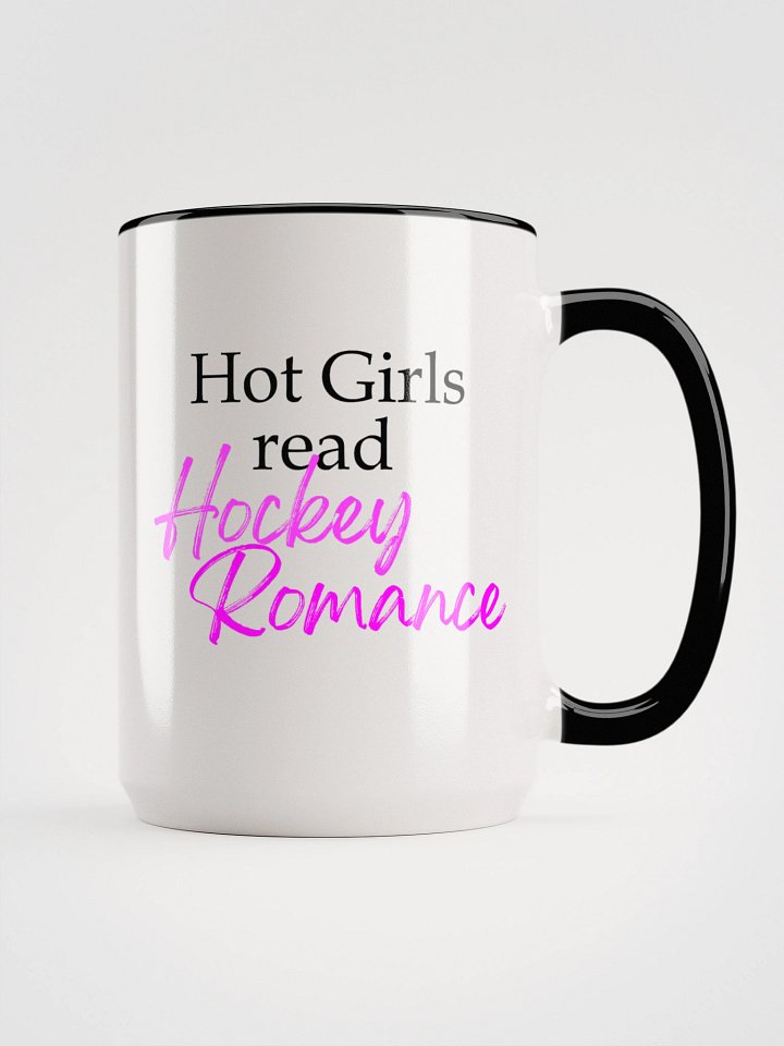 Hot Girls Read Hockey Romance - Two Tone Mug product image (1)
