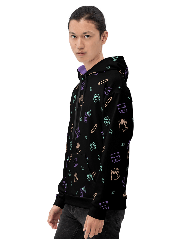 Computer Lab print classic hoodie product image (1)