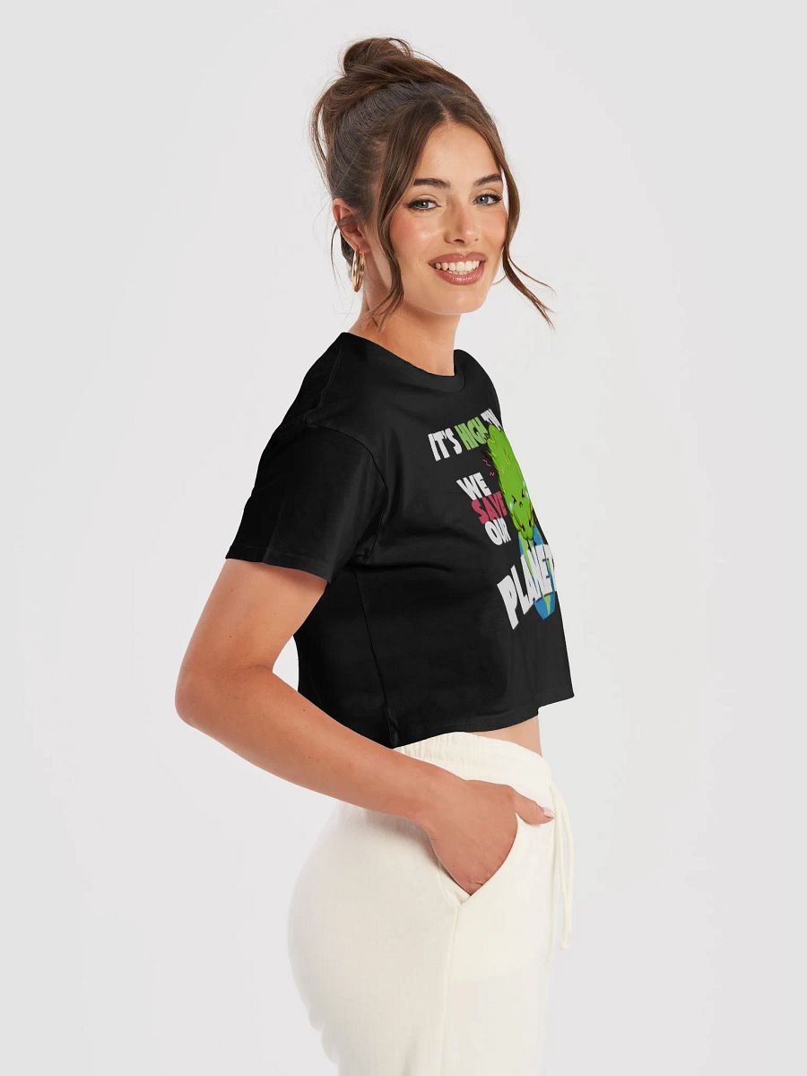 Save Our Planet Crop Top product image (41)