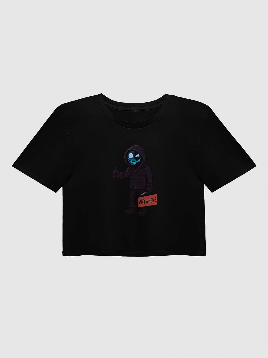 Horror Road Trip | Women's Crop Top | Eddie the Hitchhiker product image (1)