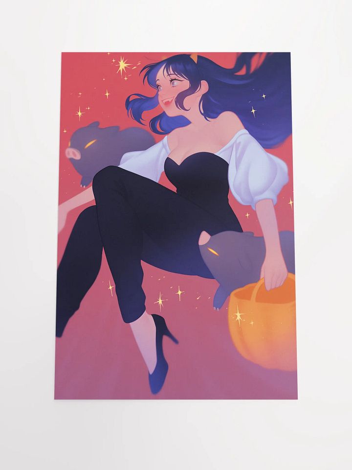 Whimsical Halloween Delight Poster product image (1)