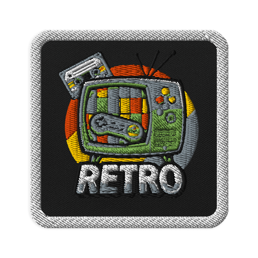 Nostalgic Gamer Embroidered Patches product image (1)