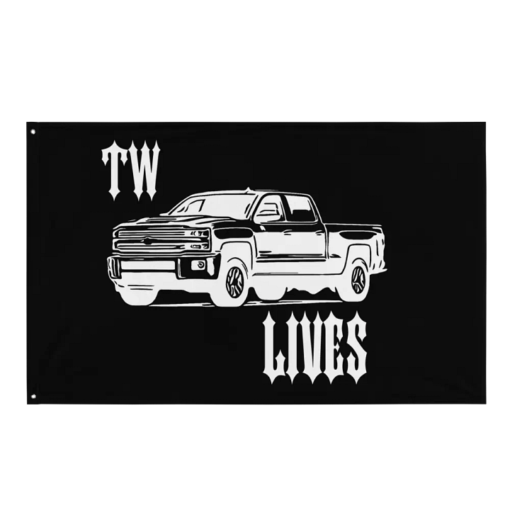TW LIVES Pickup Truck Flag product image (1)