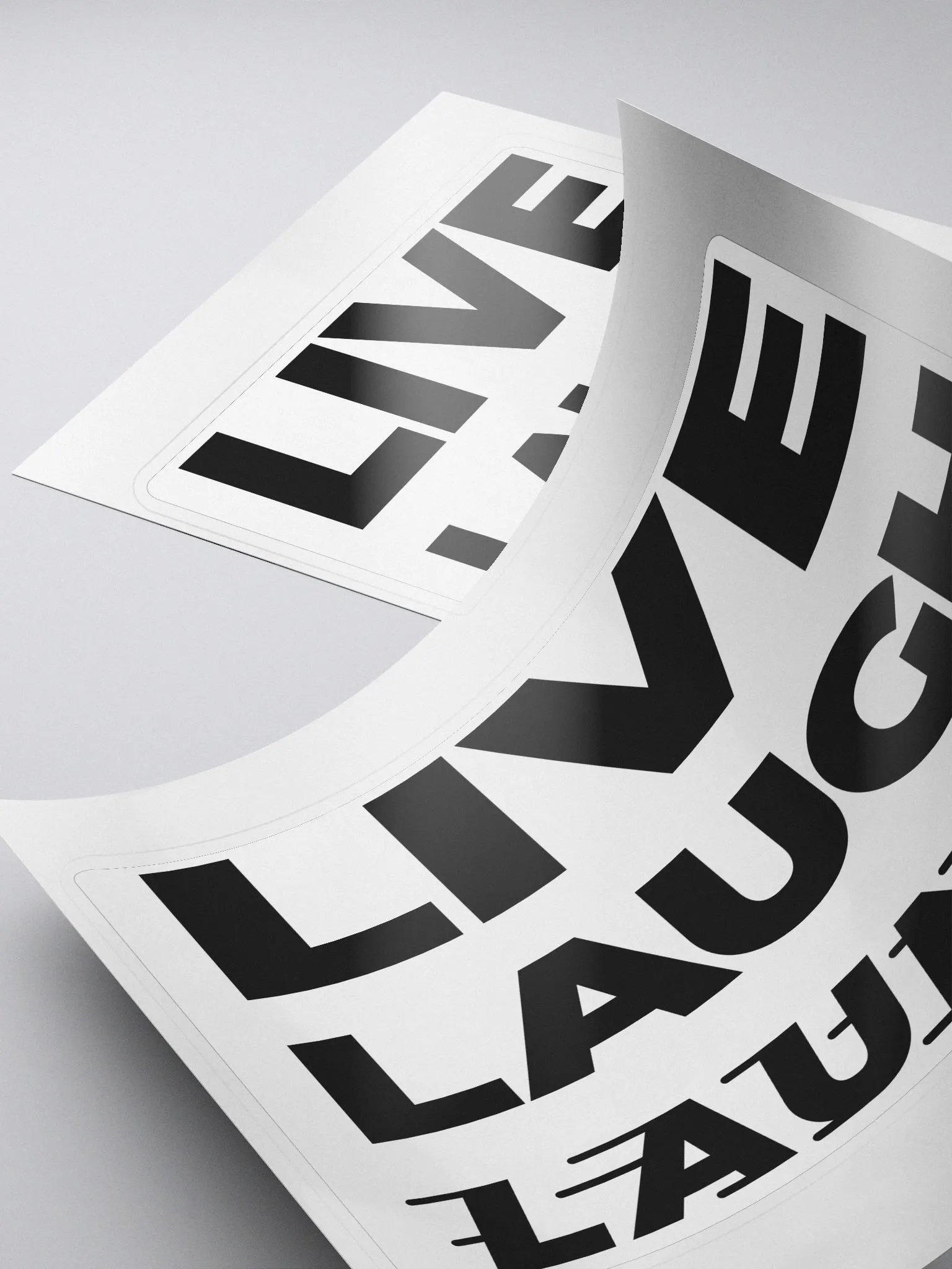 Live Laugh LAUNCH - sticker product image (4)