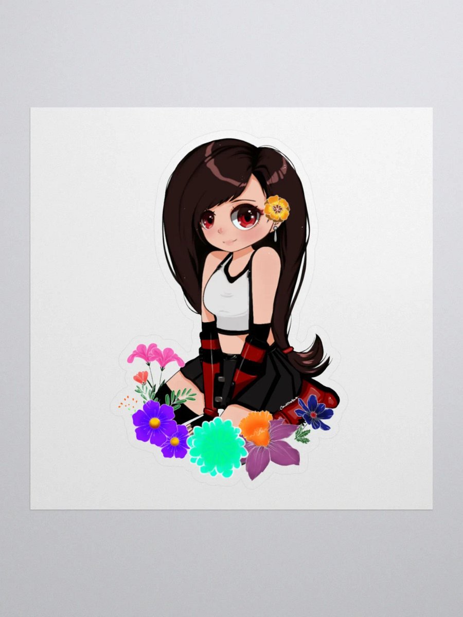 Flower girl Tifa Sticker product image (3)