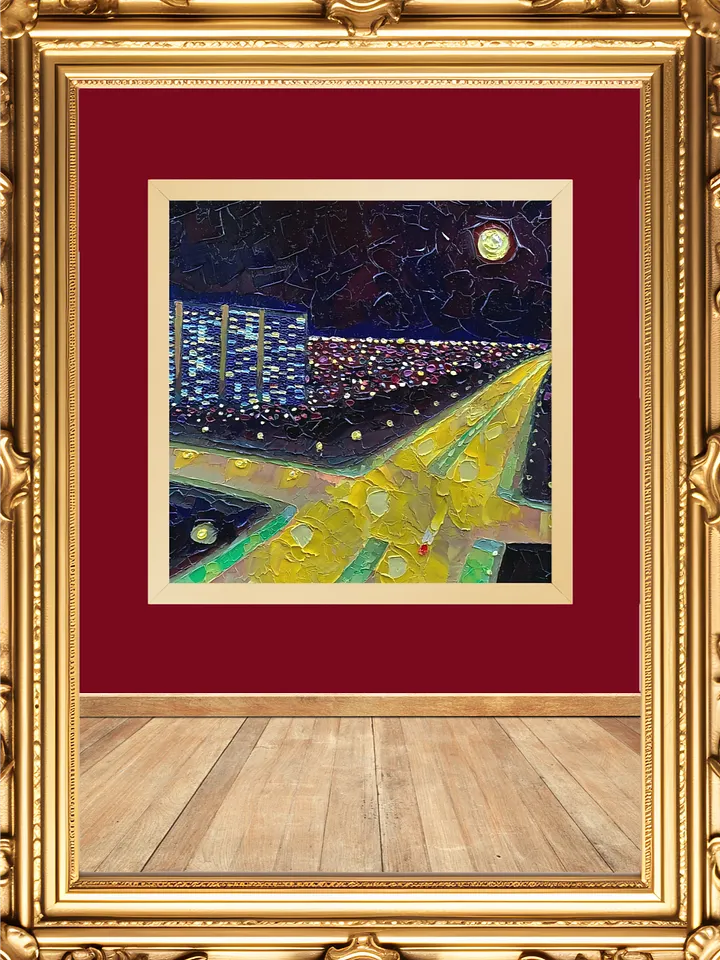 The Vein Of The City Framed Print product image (1)
