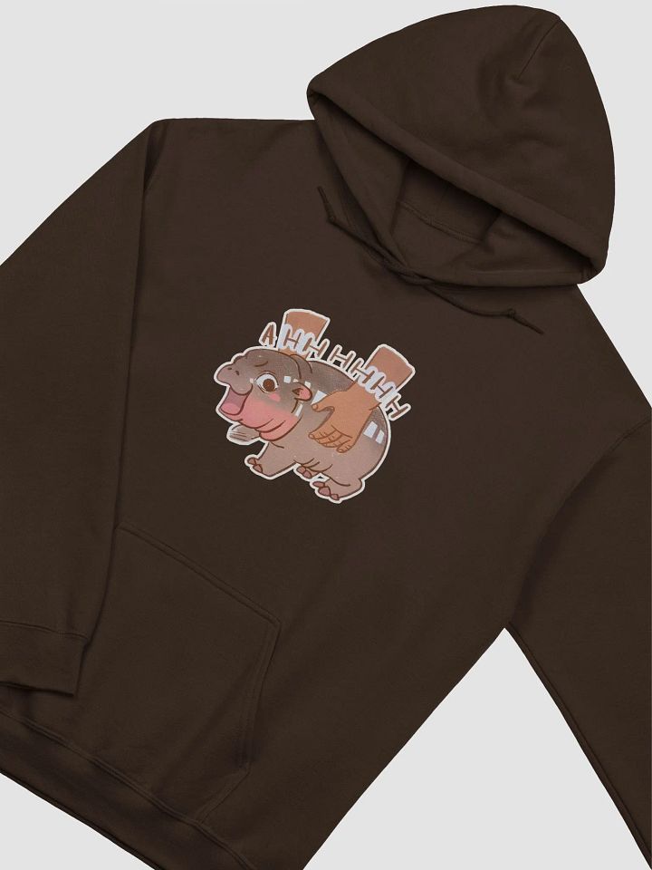 Ahhhh Moo Deng Surprised Hippo Comic Hoodie product image (11)