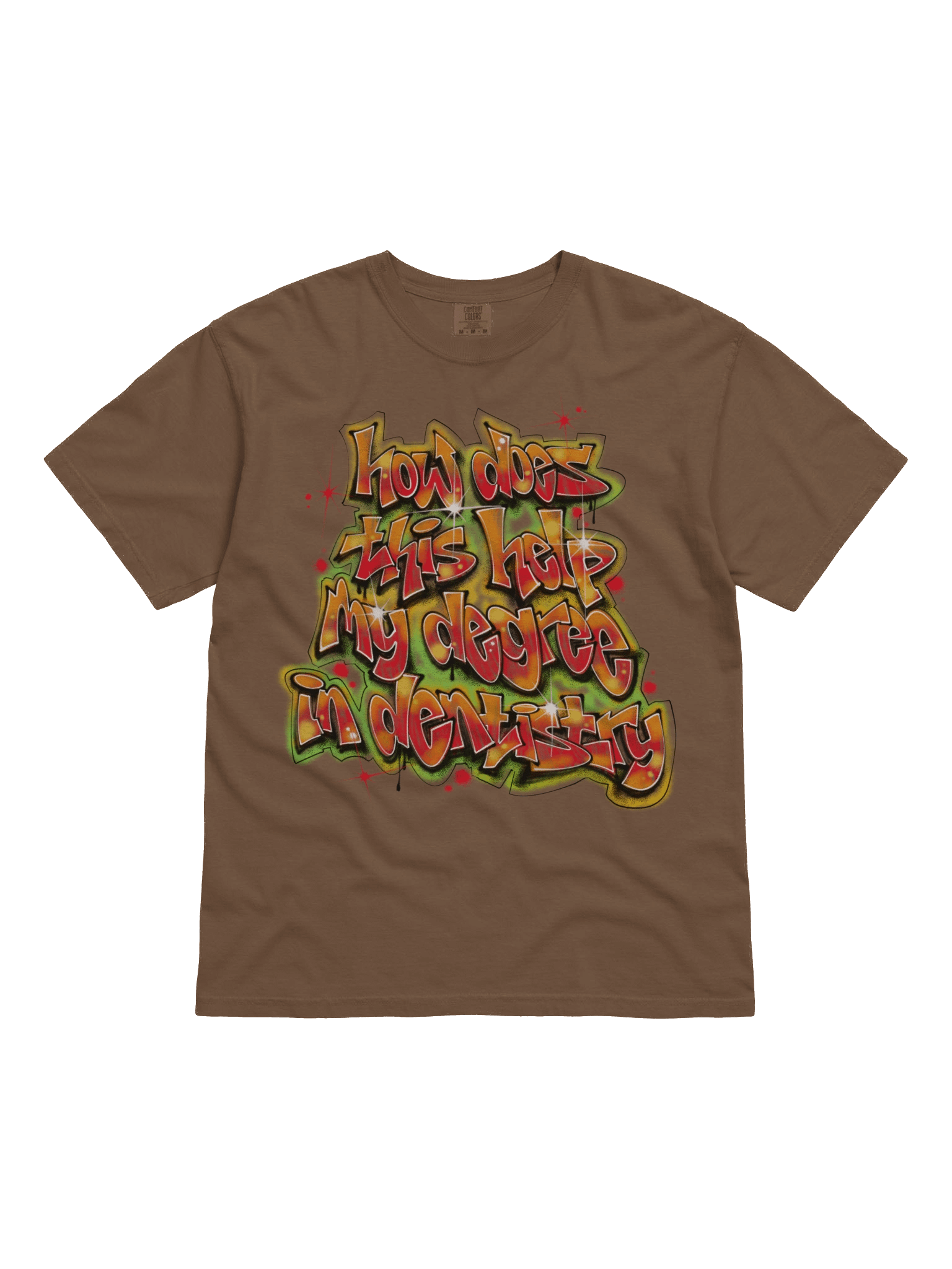 Dentistry Degree Graffiti Tee (Unisex) product image (4)