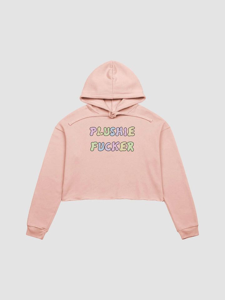 PLUSHIE FUCKER CROP HOODIE product image (1)