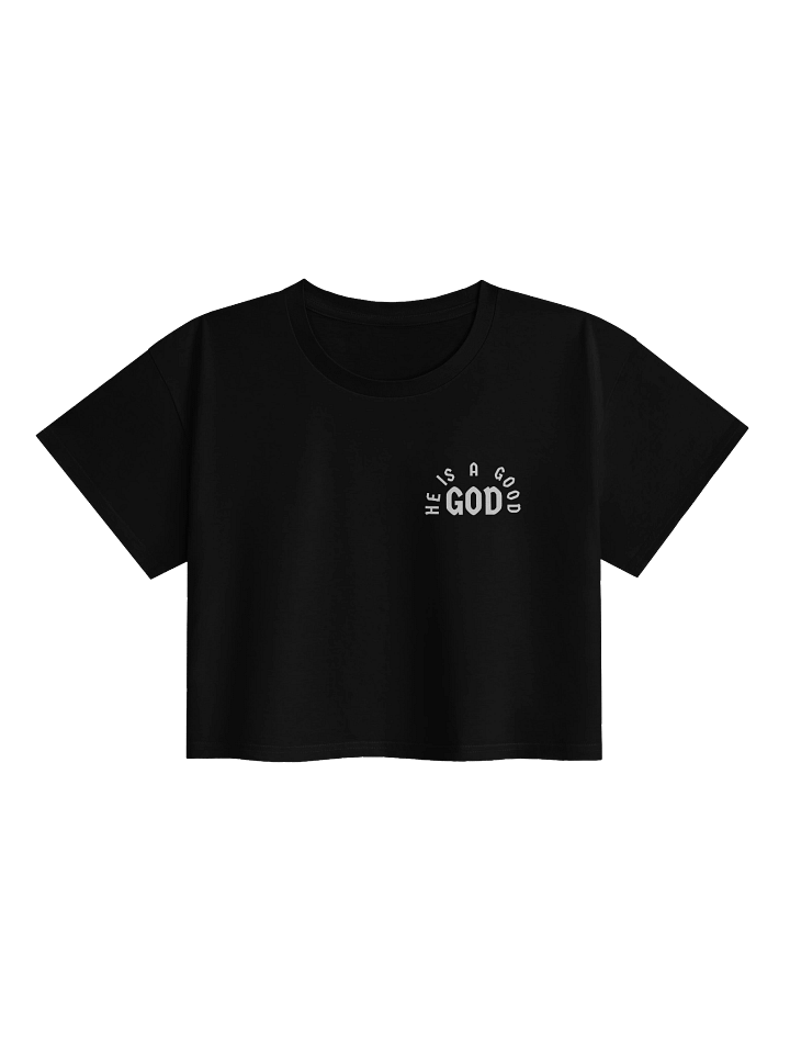 HE'S A GOOD GOD | Women's Crop Top — Arc, Print product image (2)