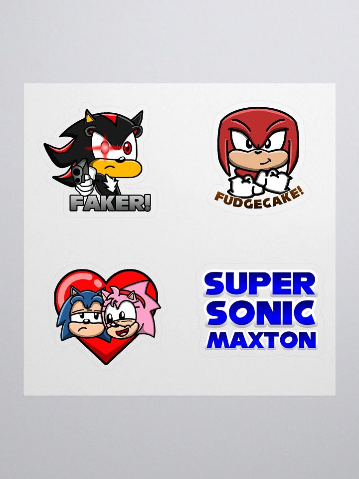SuperSonicMaxton Sticker Pack product image (1)
