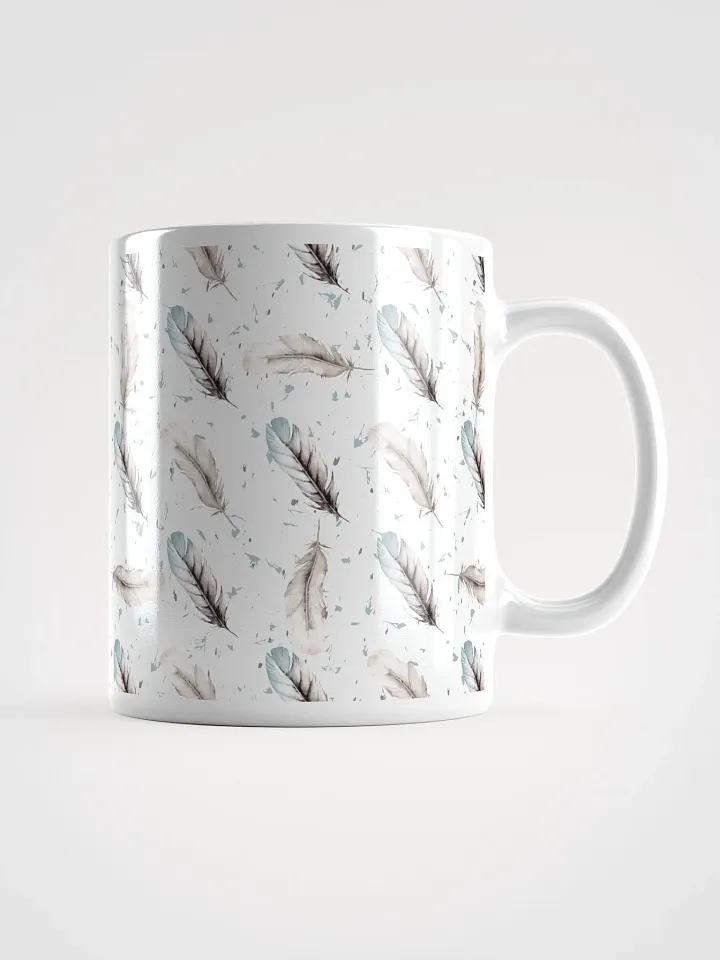 Feathered Dreams White Glossy Mug product image (1)