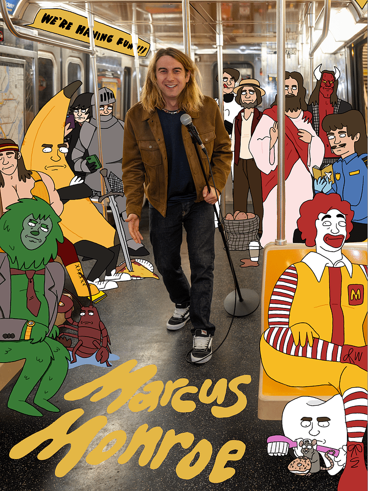 Marcus Monroe Subway Poster *Signed product image (1)