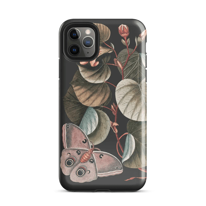 Moth and Botanical Bliss iPhone® Tough Case product image (26)