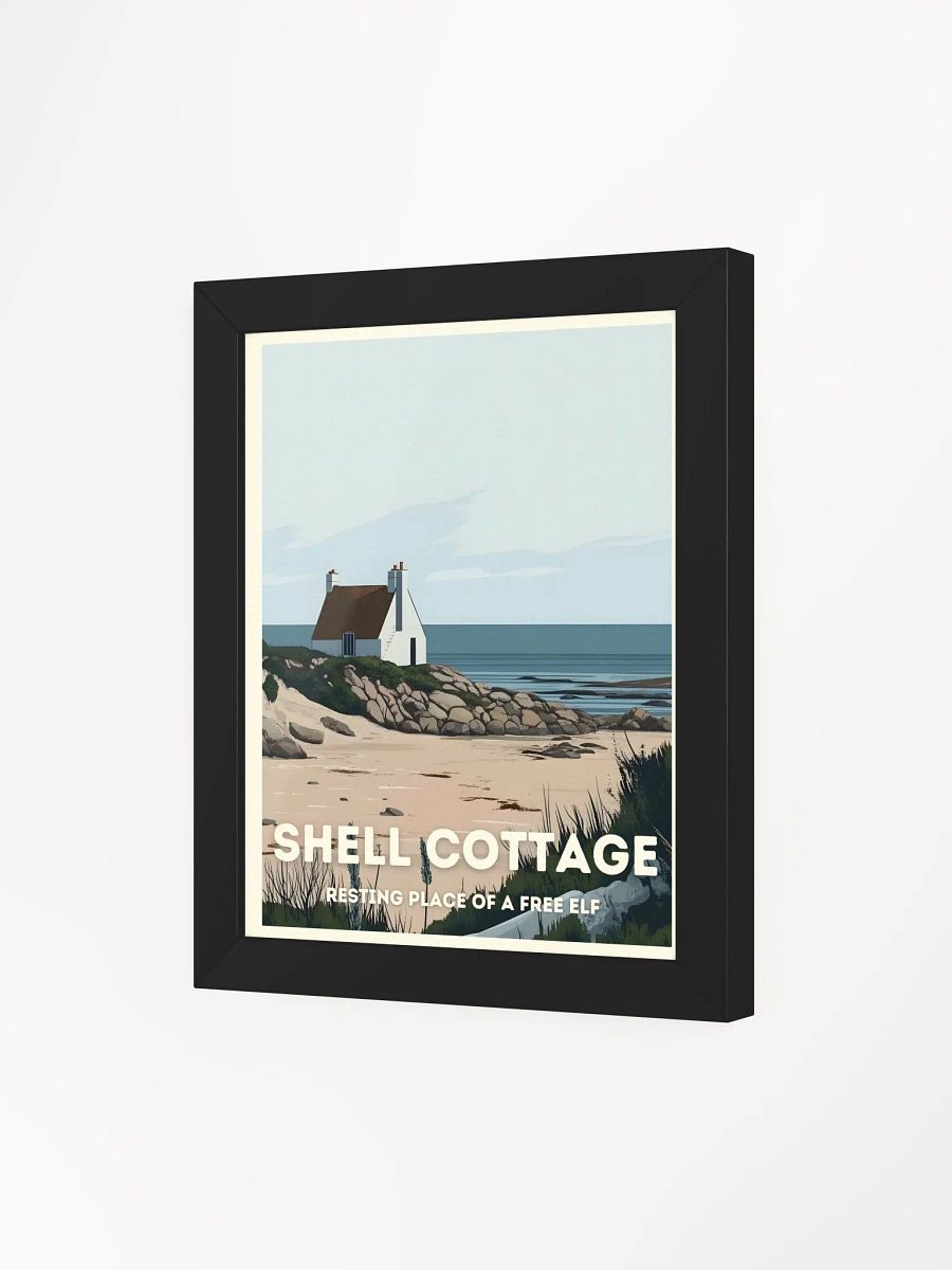 Shell Cottage Vintage Travel Poster product image (3)