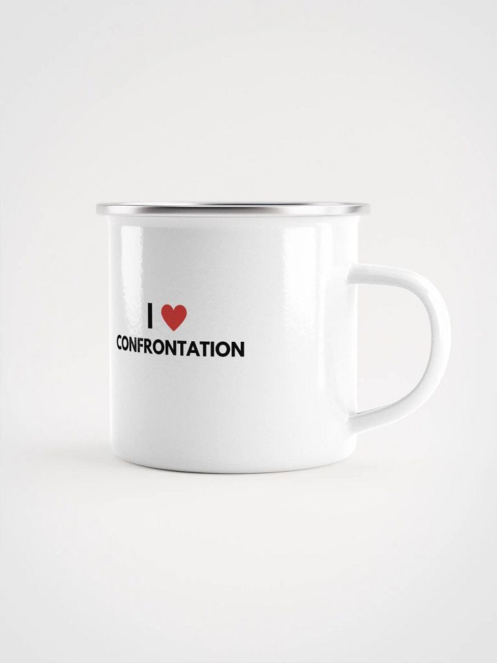 I <3 Confrontation Enamel Mug product image (1)