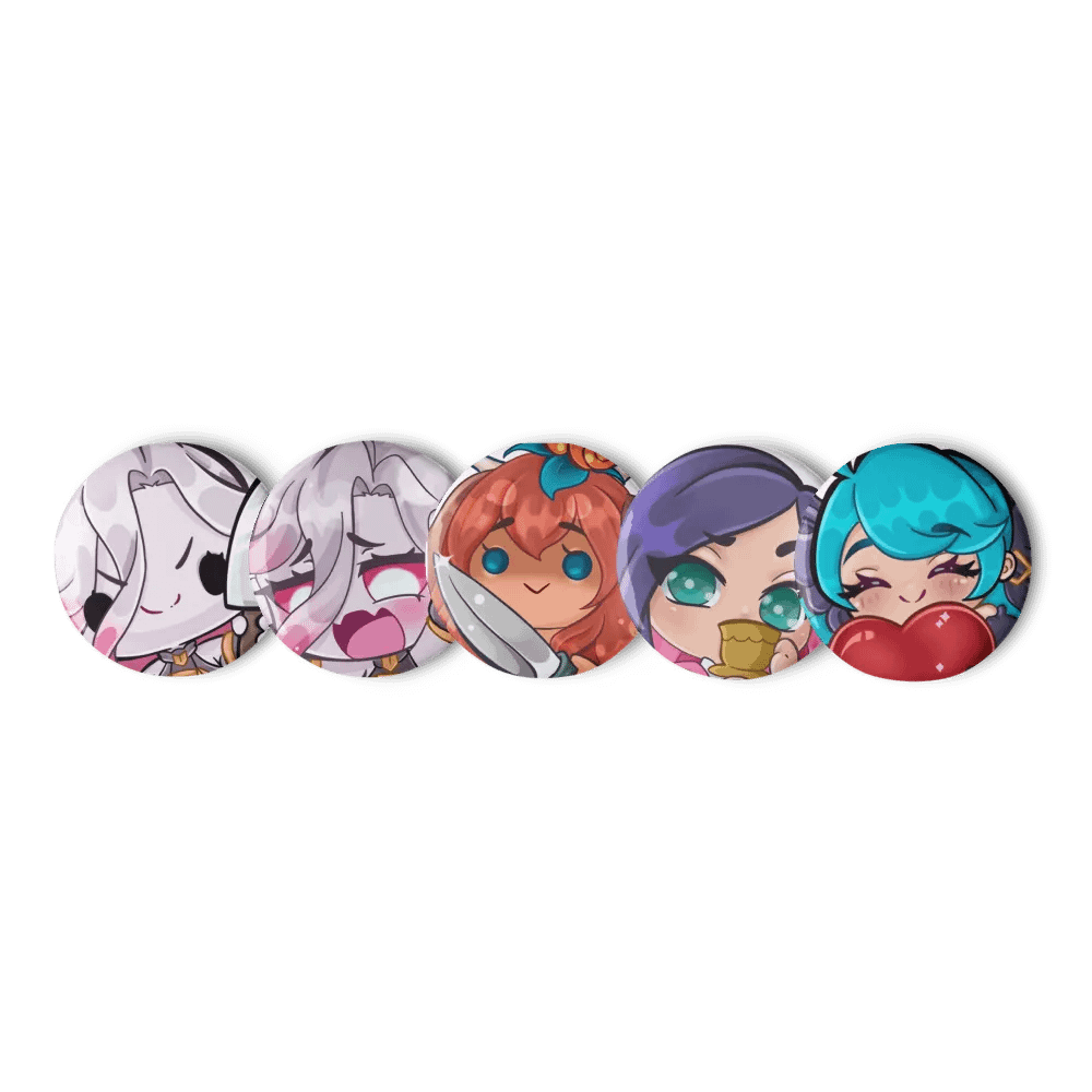 Set of Pins - LoL emotes product image (1)