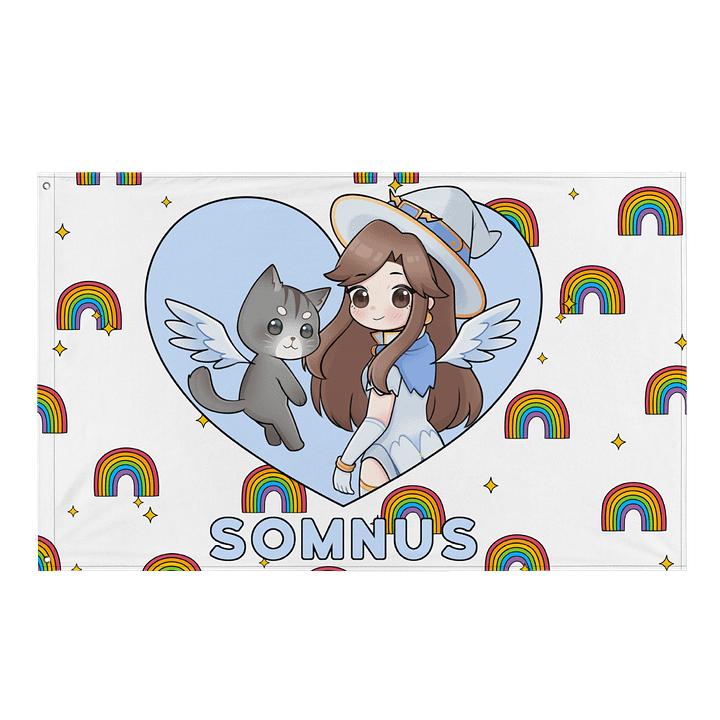 Heart Rainbow Flag product image (1)