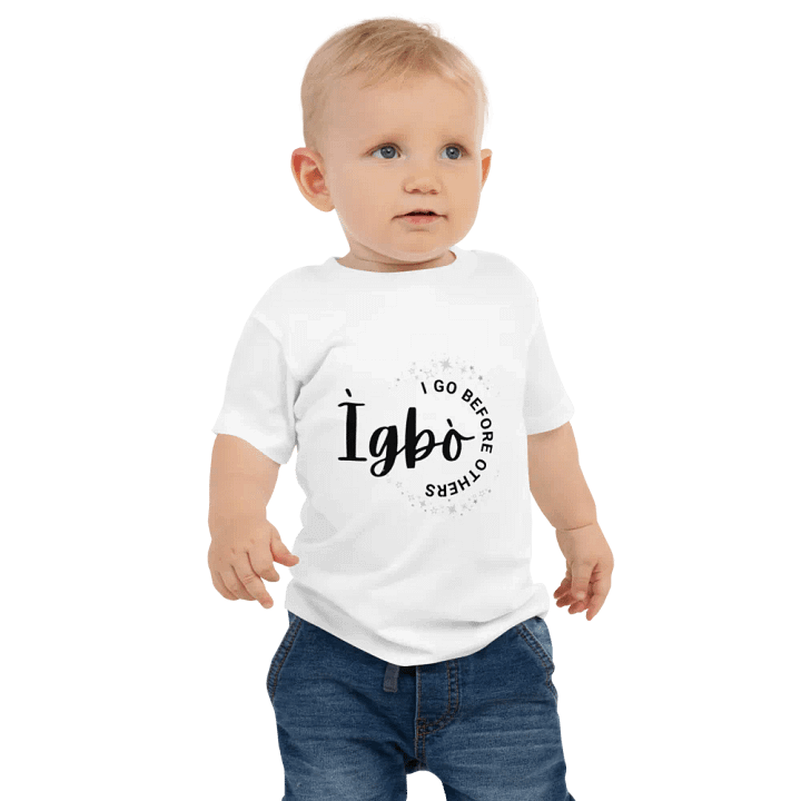 IGBO Identity Emblem Baby Tee product image (2)