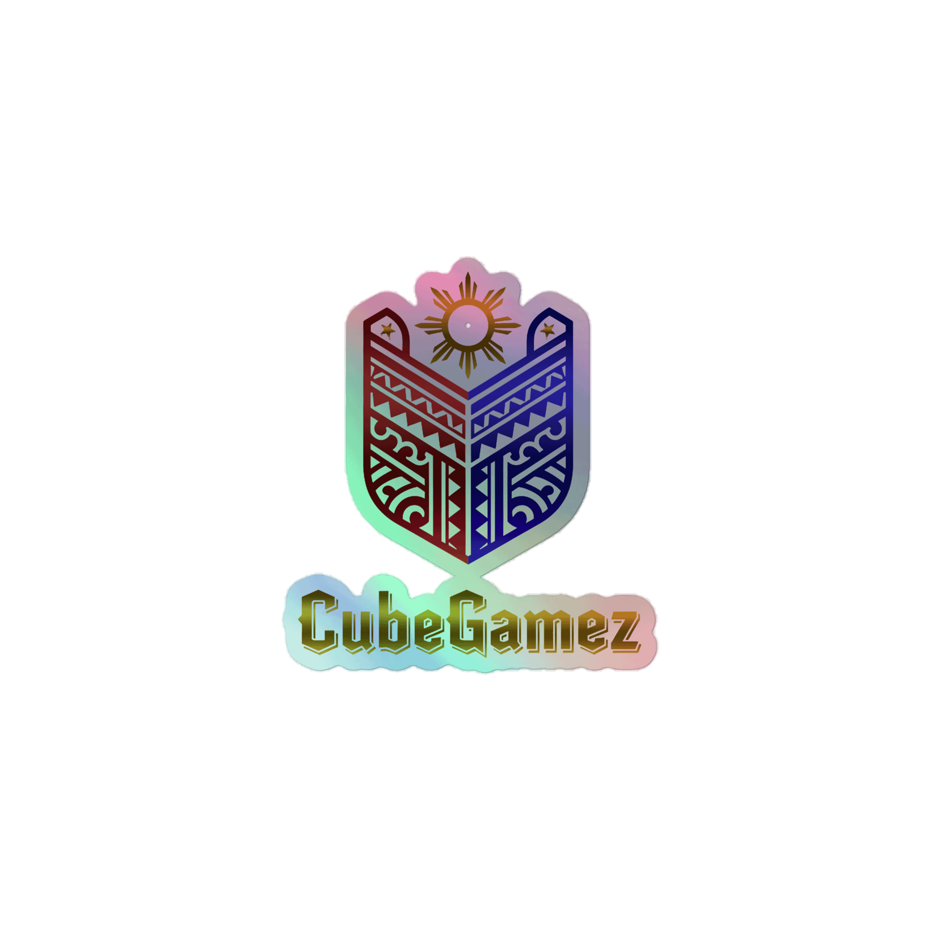 Cube Gamez Holo Stickers product image (1)