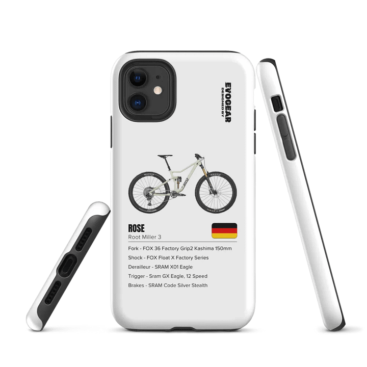 White Rose Root Miller 3 iPhone Case product image (1)